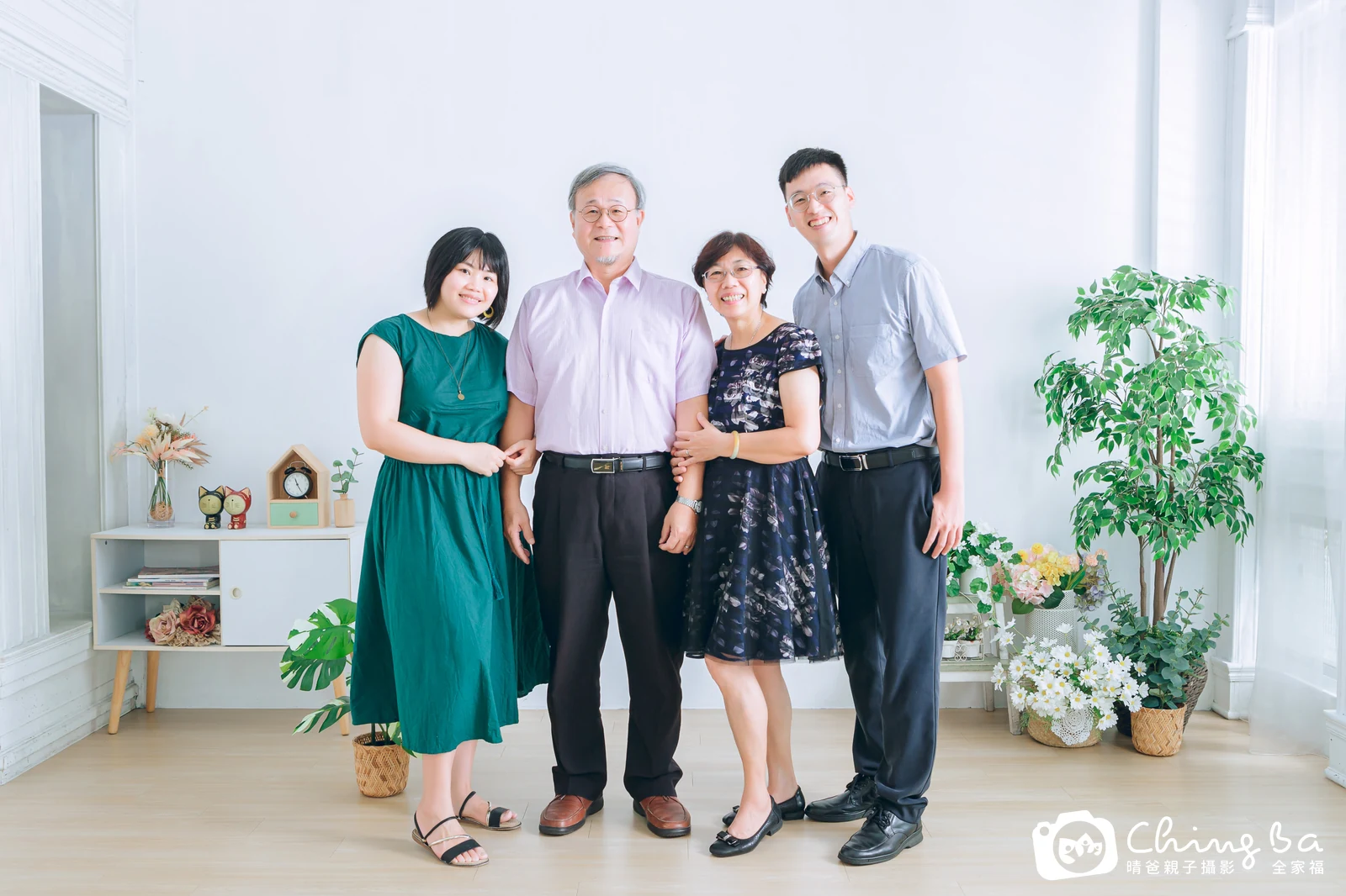 家族合照——晴爸親子攝影