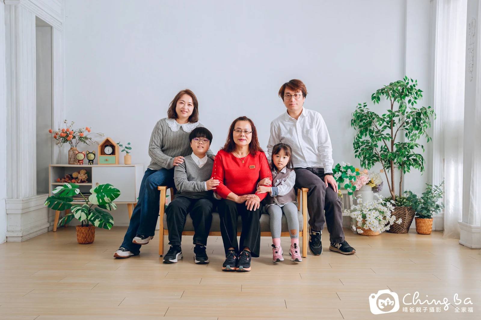 家族合照——晴爸親子攝影