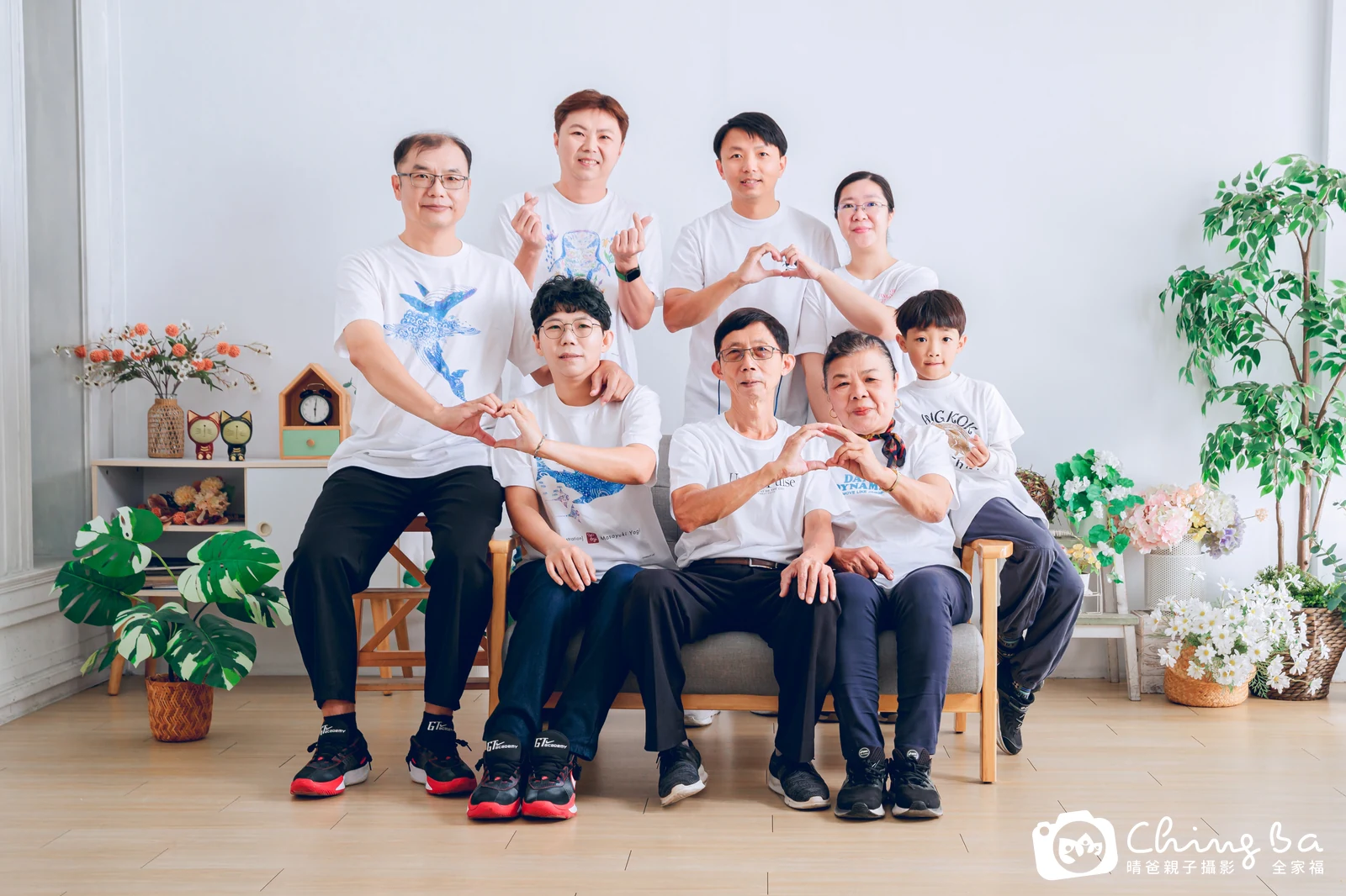 台中家族全家福攝影|三代同堂