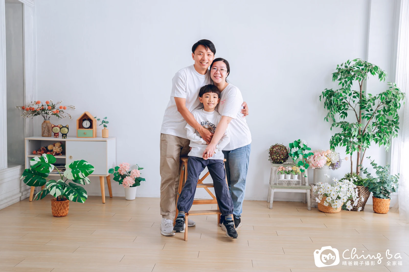 家族合照——晴爸親子攝影