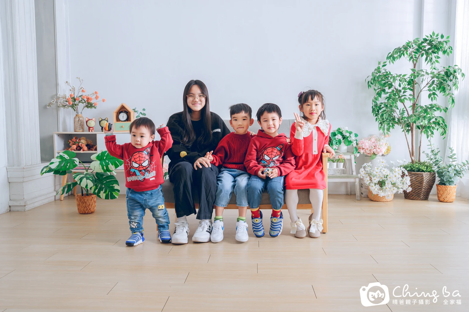 家族合照——晴爸親子攝影