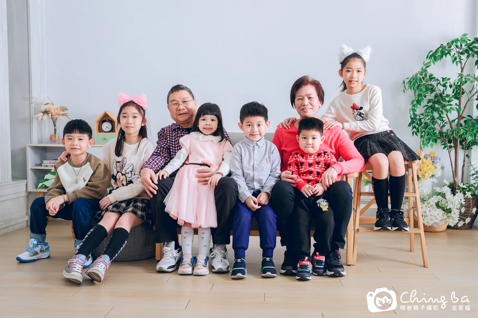 家族合照——晴爸親子攝影