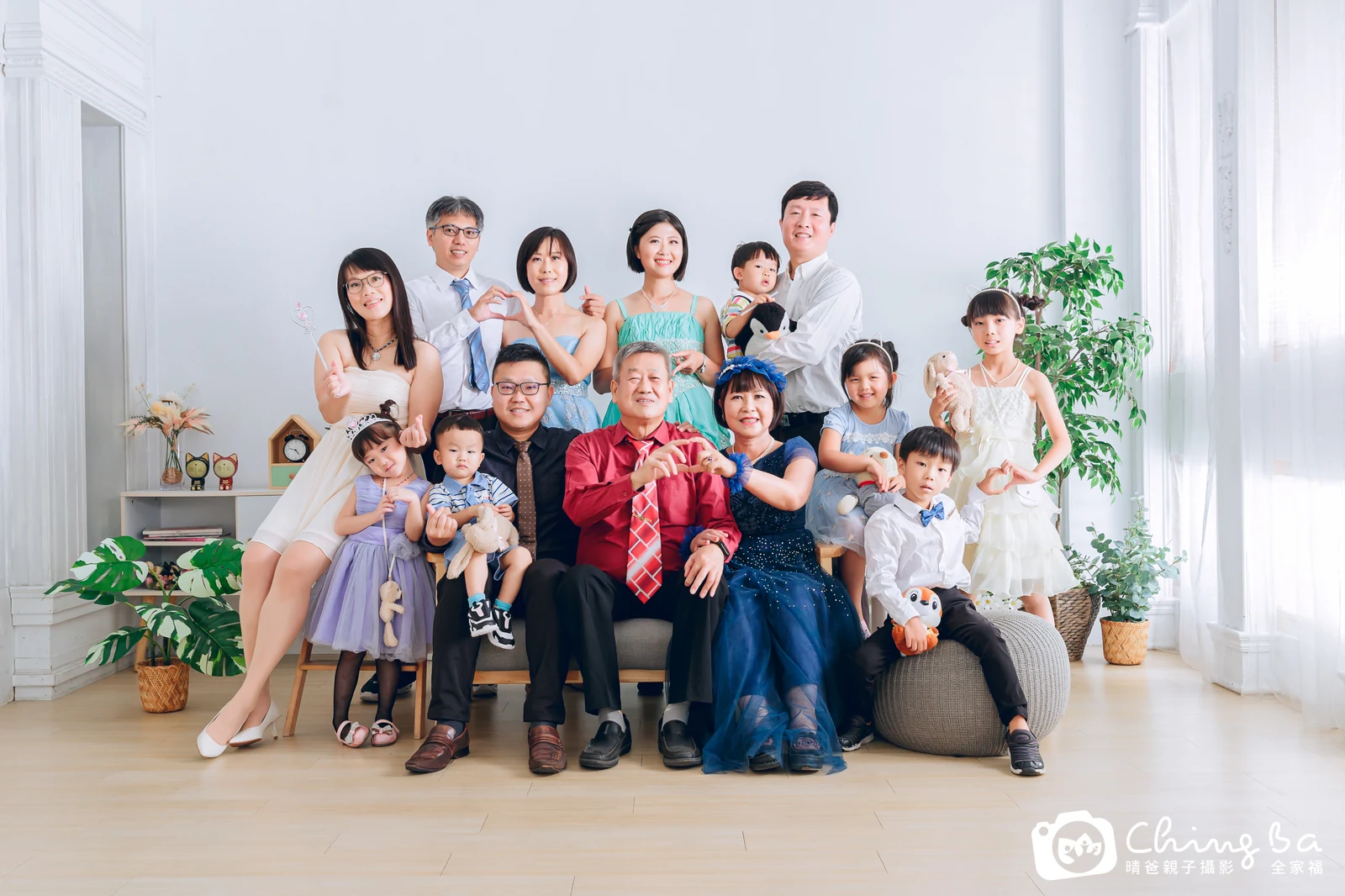 家族全家福作品｜2023 年夏季｜晴爸親子攝影