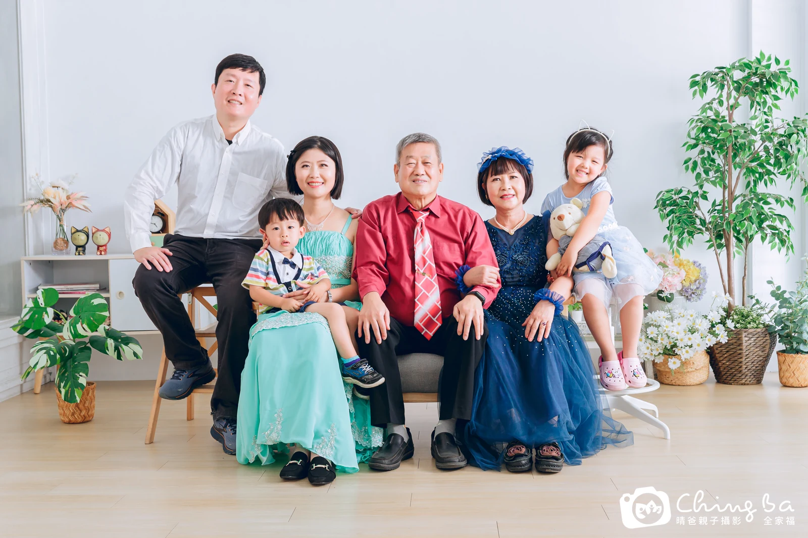 台中家族全家福攝影｜三代同堂