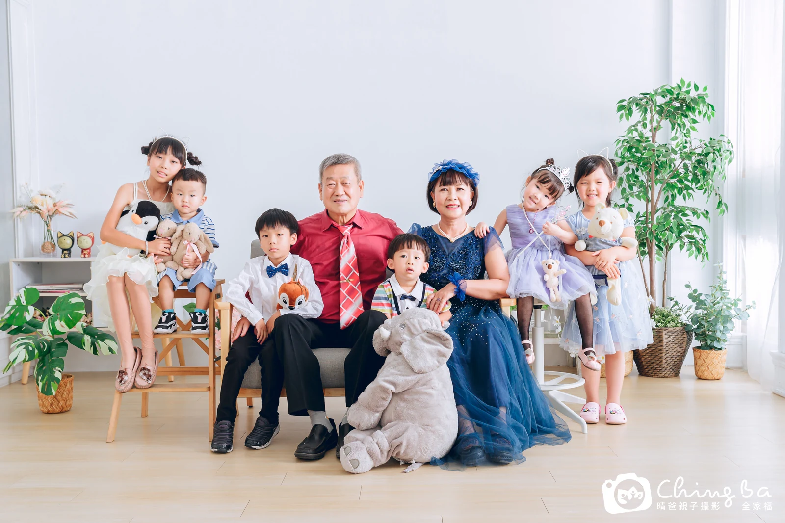 家族合照——晴爸親子攝影