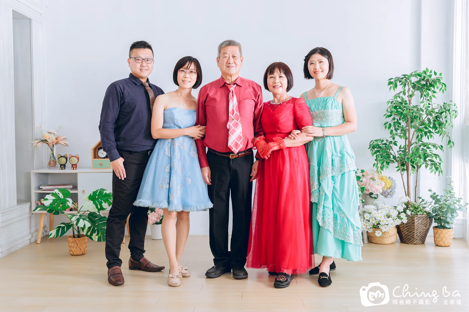 家族合照——晴爸親子攝影