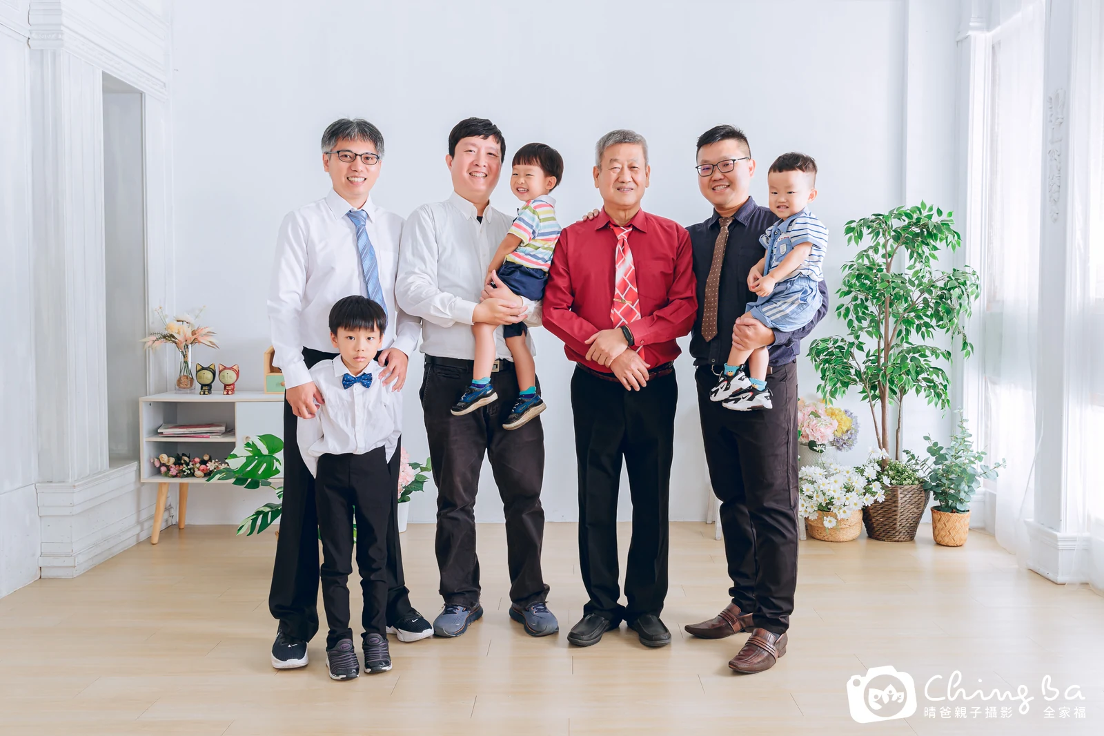 台中家族全家福攝影｜三代同堂