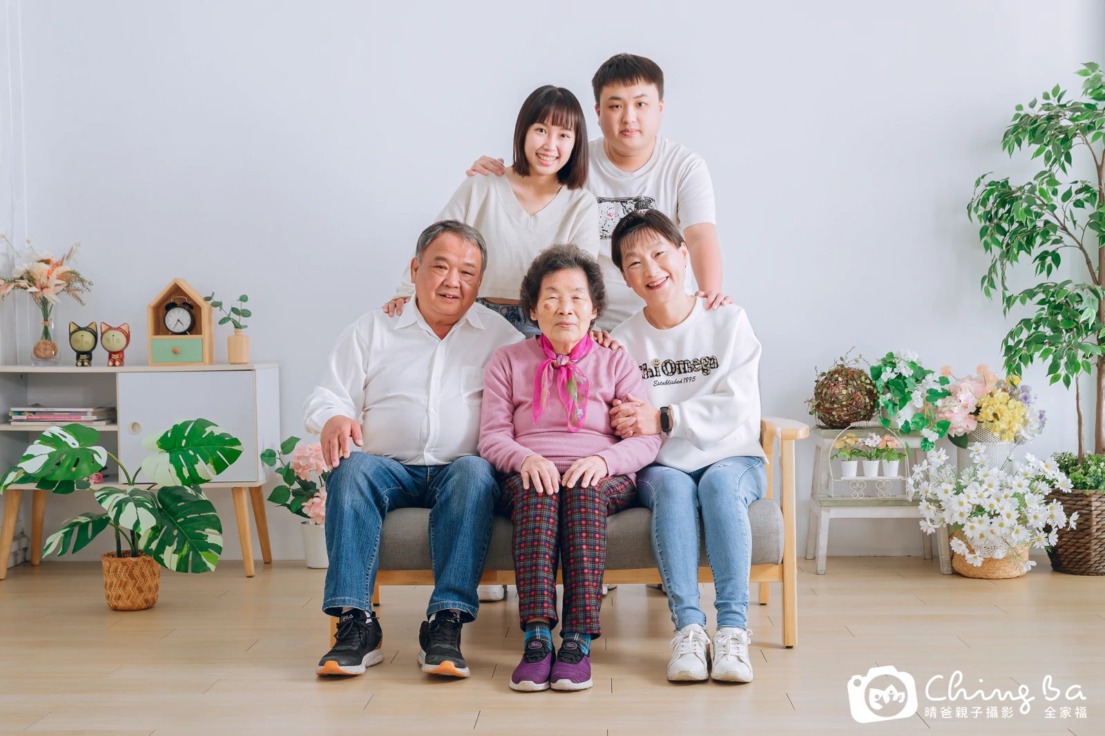 家族全家福作品|2024 年春季|晴爸親子攝影