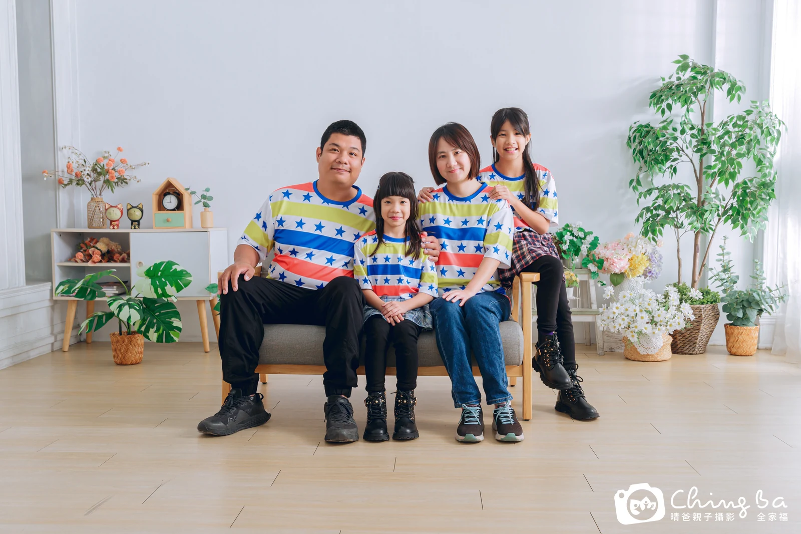 家族合照——晴爸親子攝影
