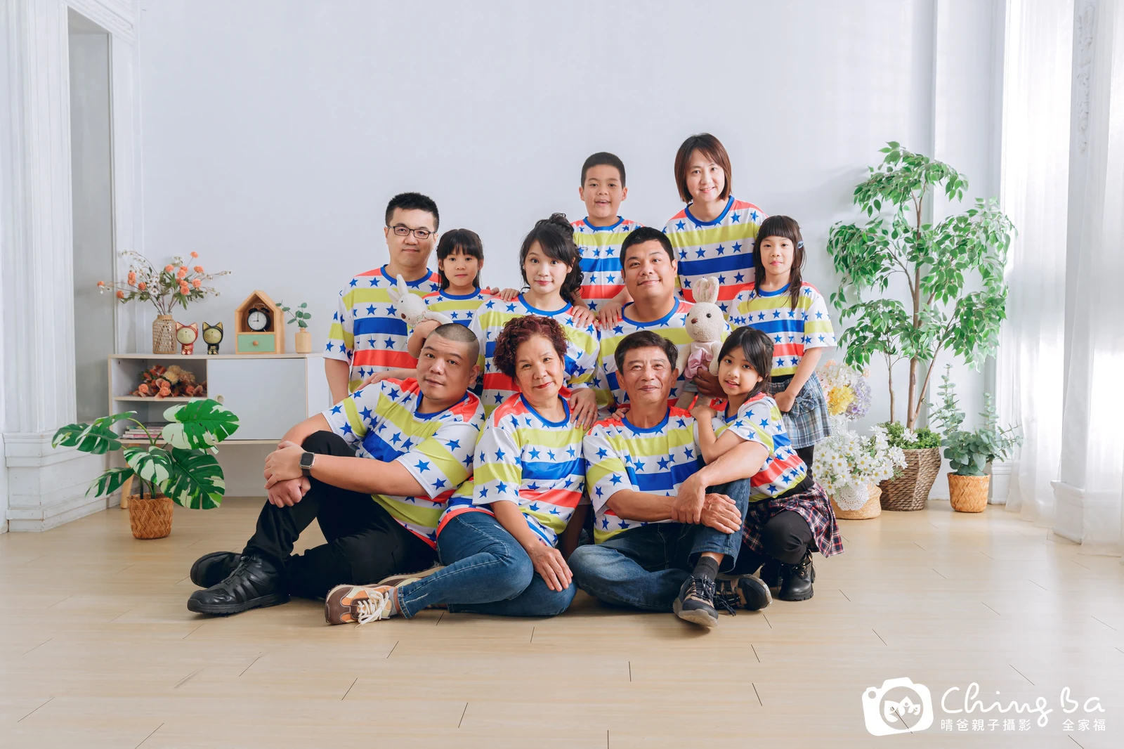 家族合照——晴爸親子攝影