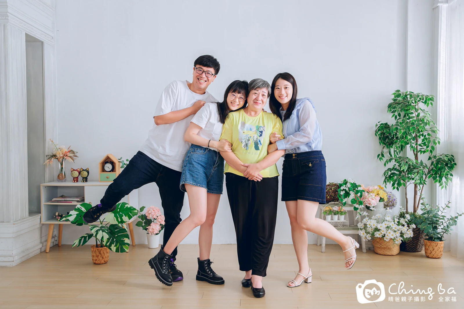 家族合照——晴爸親子攝影