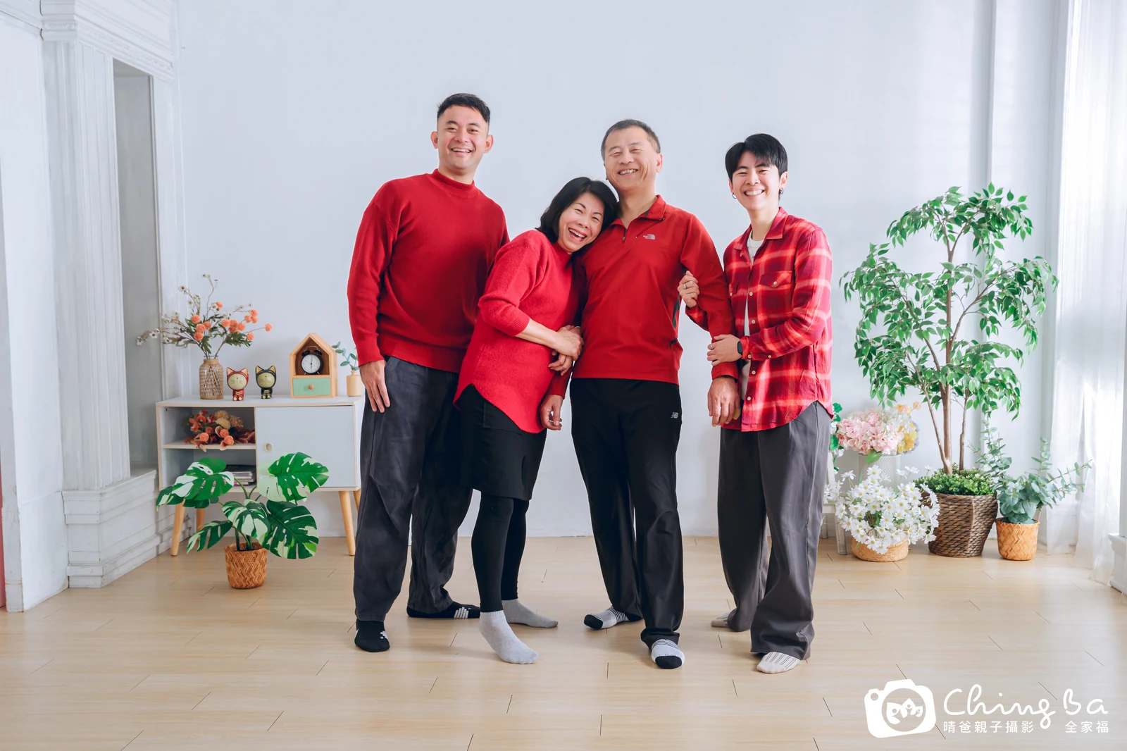 家族合照——晴爸親子攝影