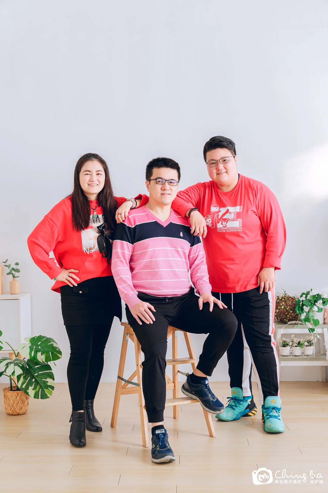 家族合照——晴爸親子攝影