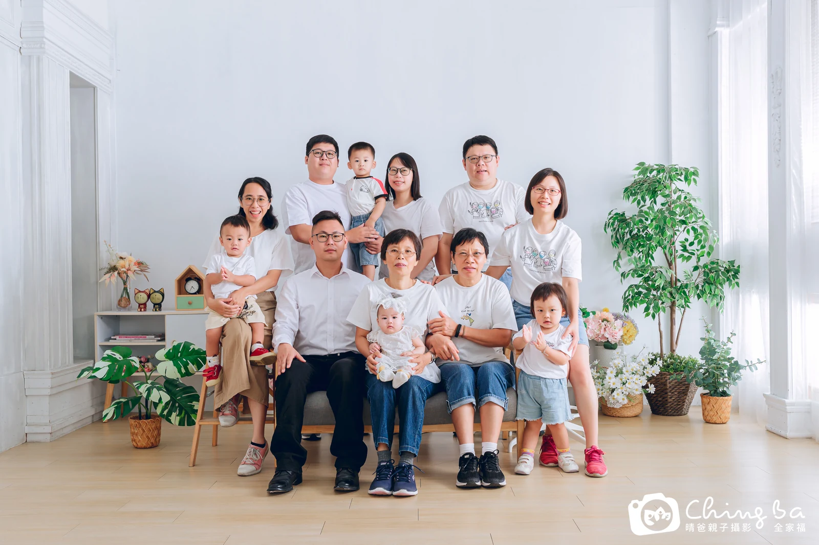 家族全家福作品｜2023 年秋季｜晴爸親子攝影