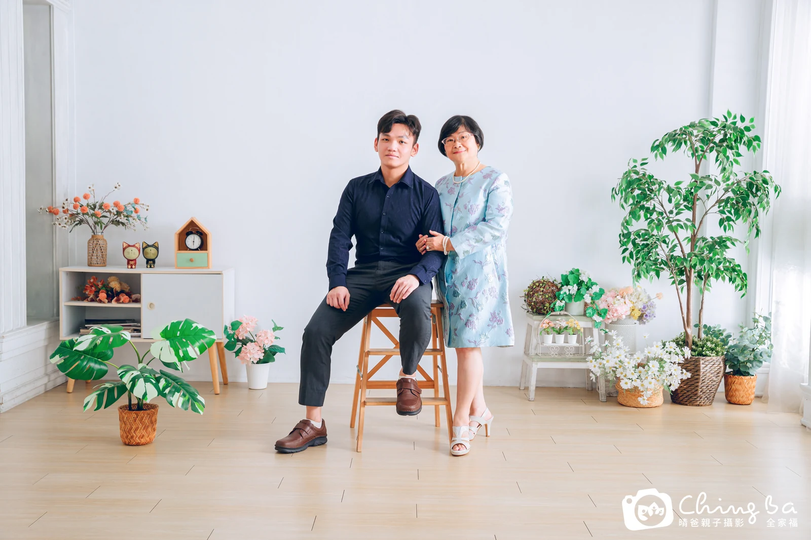 台中家族全家福攝影｜兩代