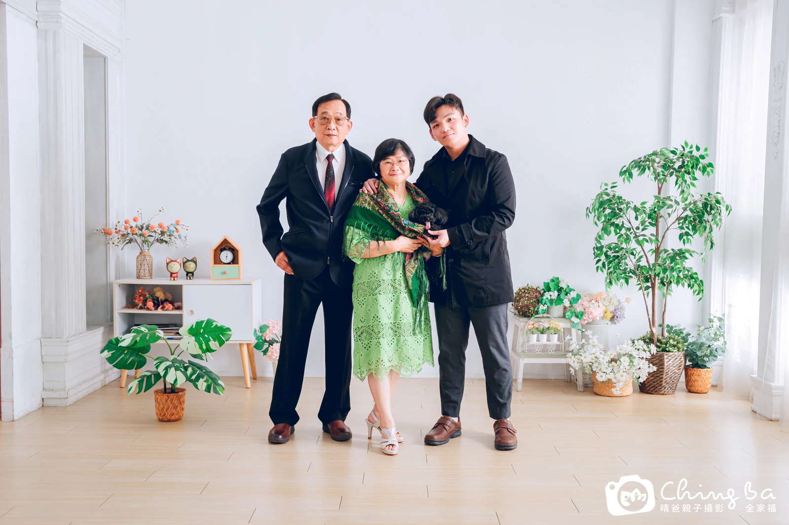 家族合照——晴爸親子攝影