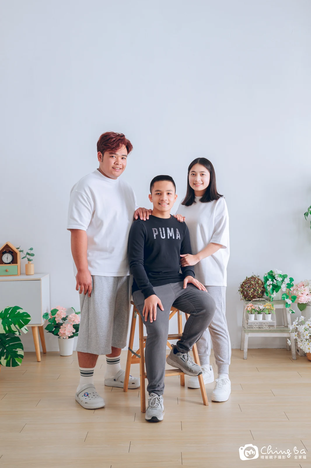 家族合照——晴爸親子攝影