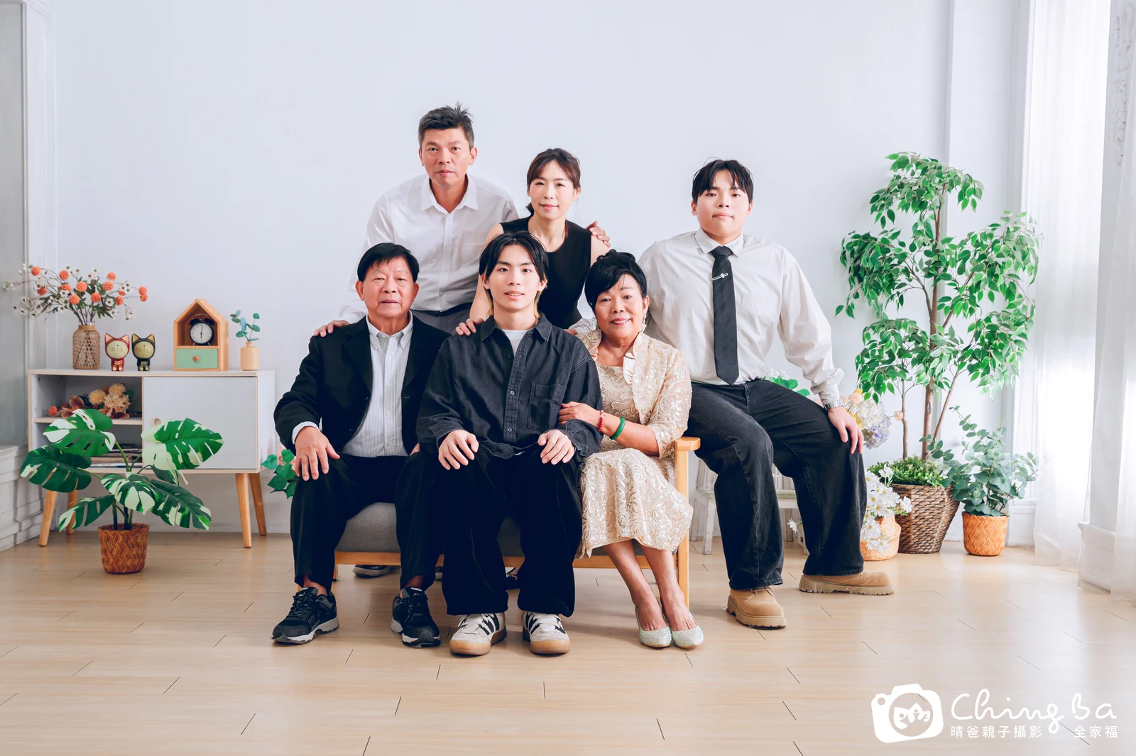 台中家族全家福攝影|三代同堂