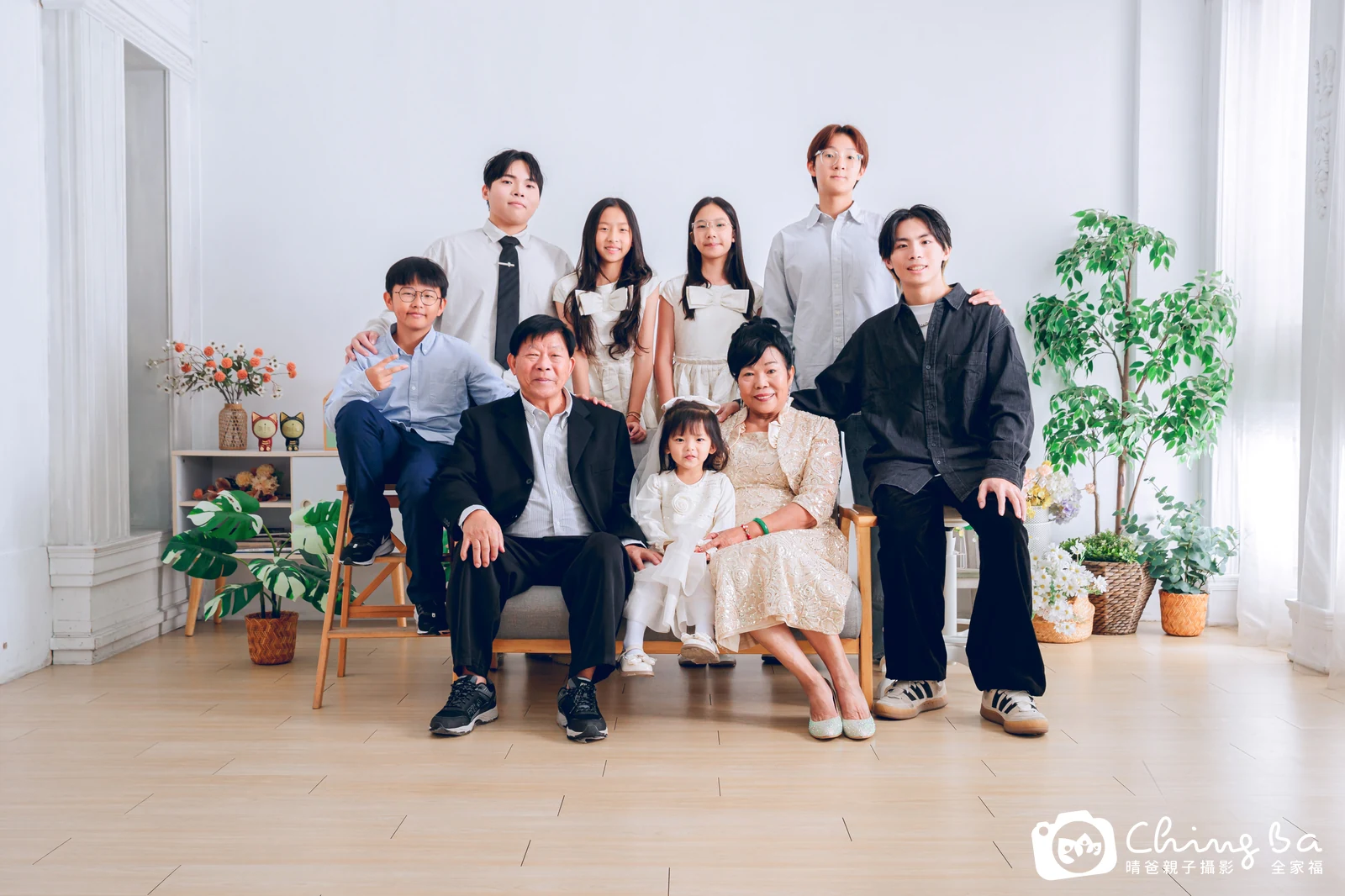 家族合照——晴爸親子攝影