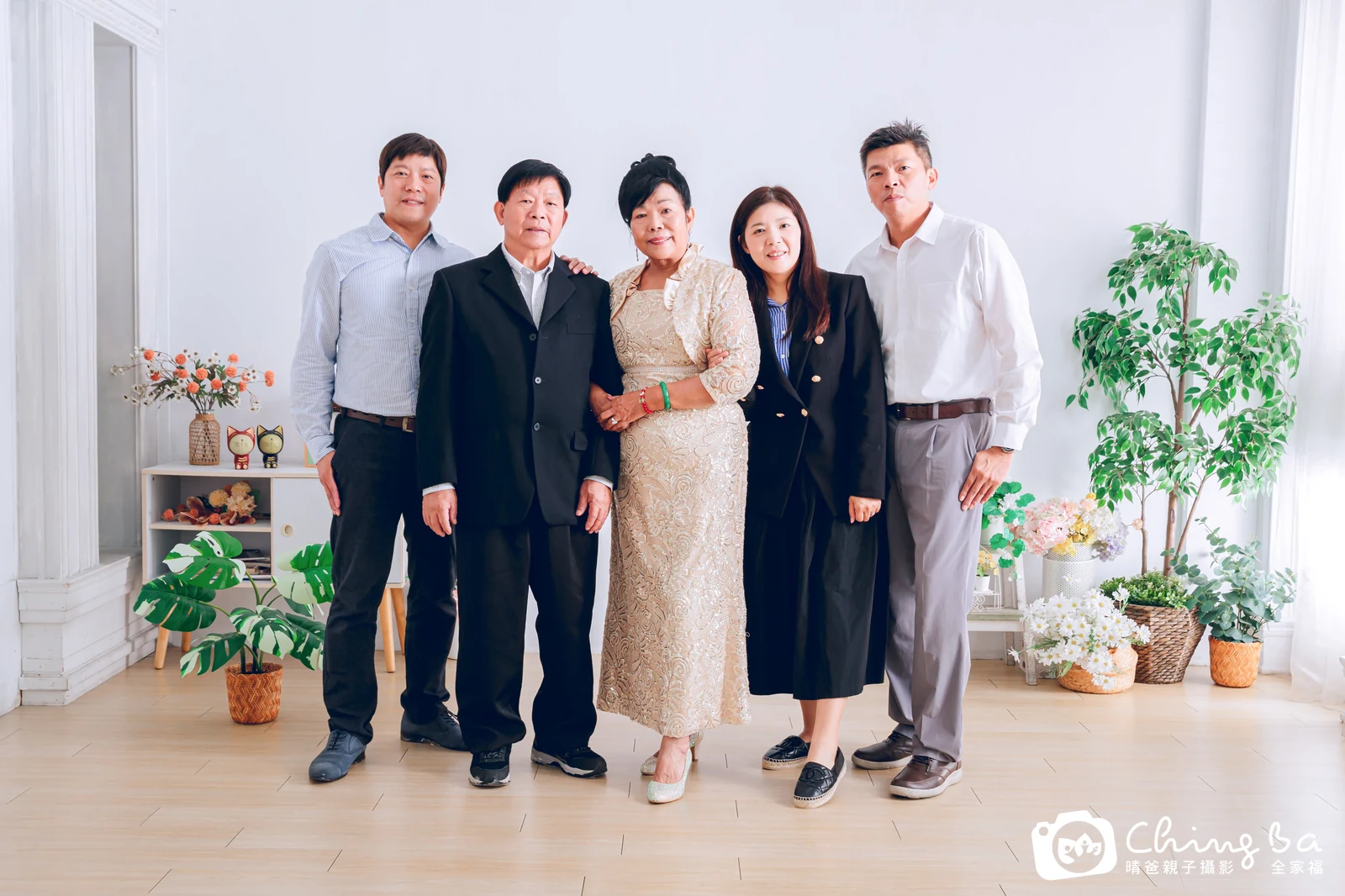 家族合照——晴爸親子攝影