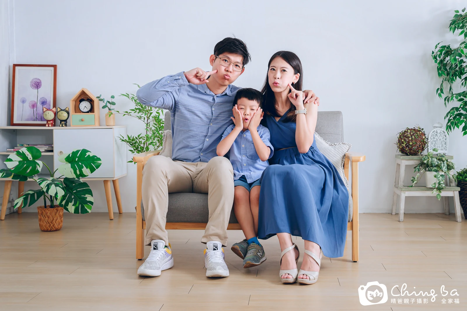 家族全家福作品｜2024 年母親節｜晴爸親子攝影