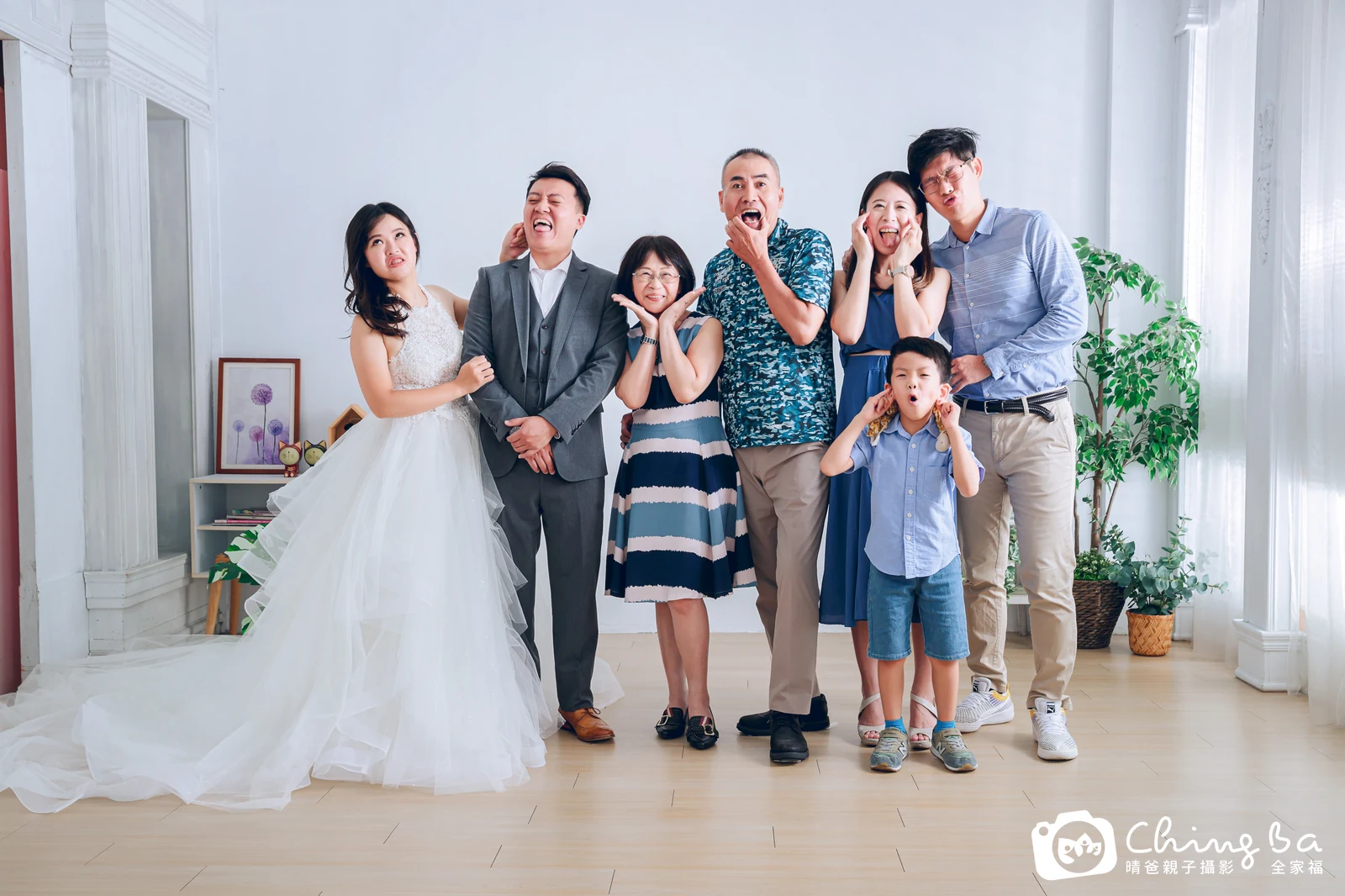 台中家族全家福攝影｜三代同堂