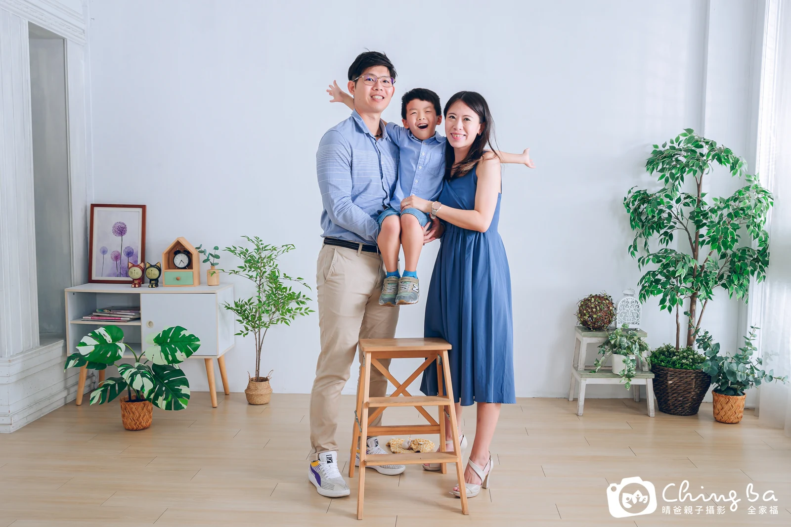 家族合照——晴爸親子攝影