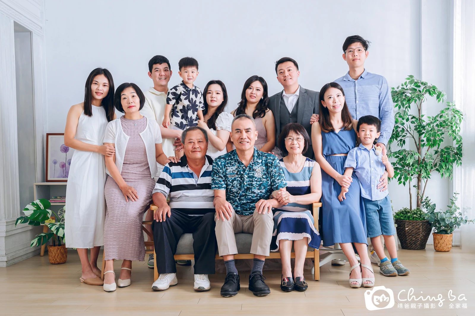 台中家族全家福攝影｜三代同堂