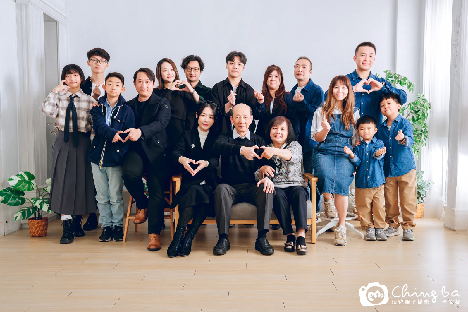 台中家族全家福攝影|三代同堂