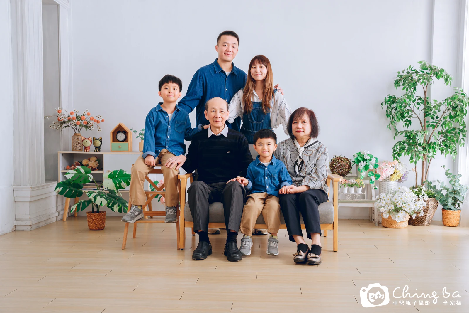 家族合照——晴爸親子攝影