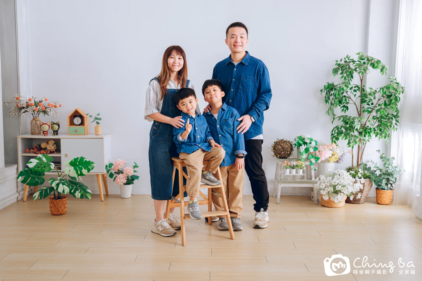 家族合照——晴爸親子攝影