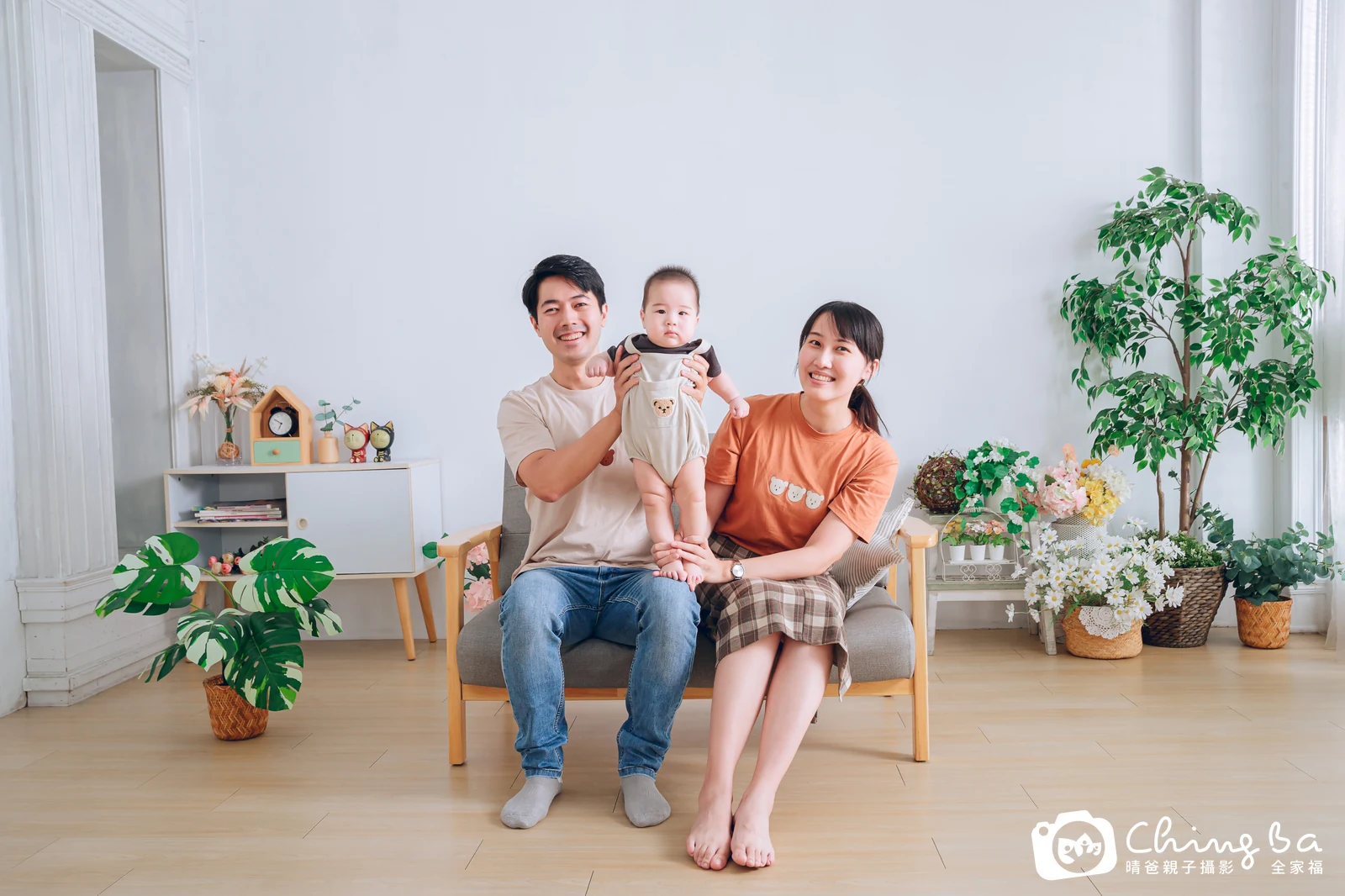 家族合照——晴爸親子攝影