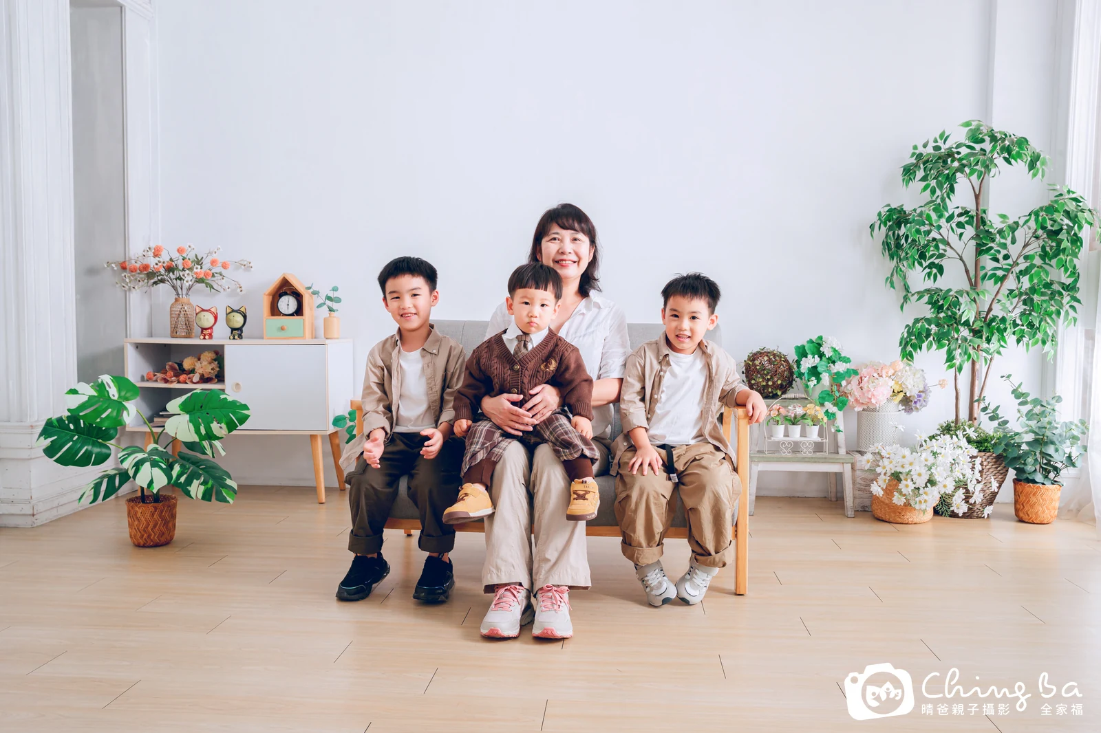 家族合照——晴爸親子攝影