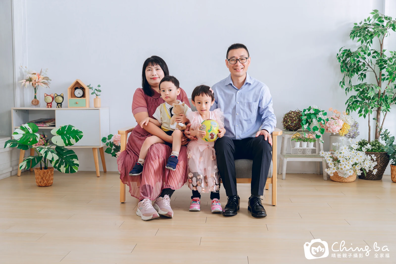 家族合照——晴爸親子攝影