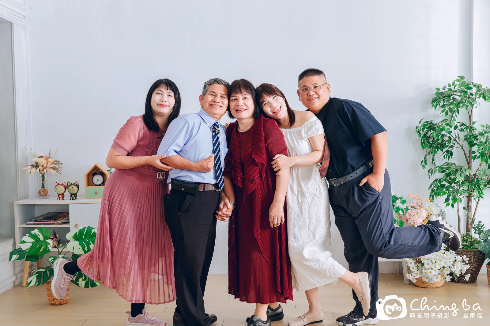 家族合照——晴爸親子攝影