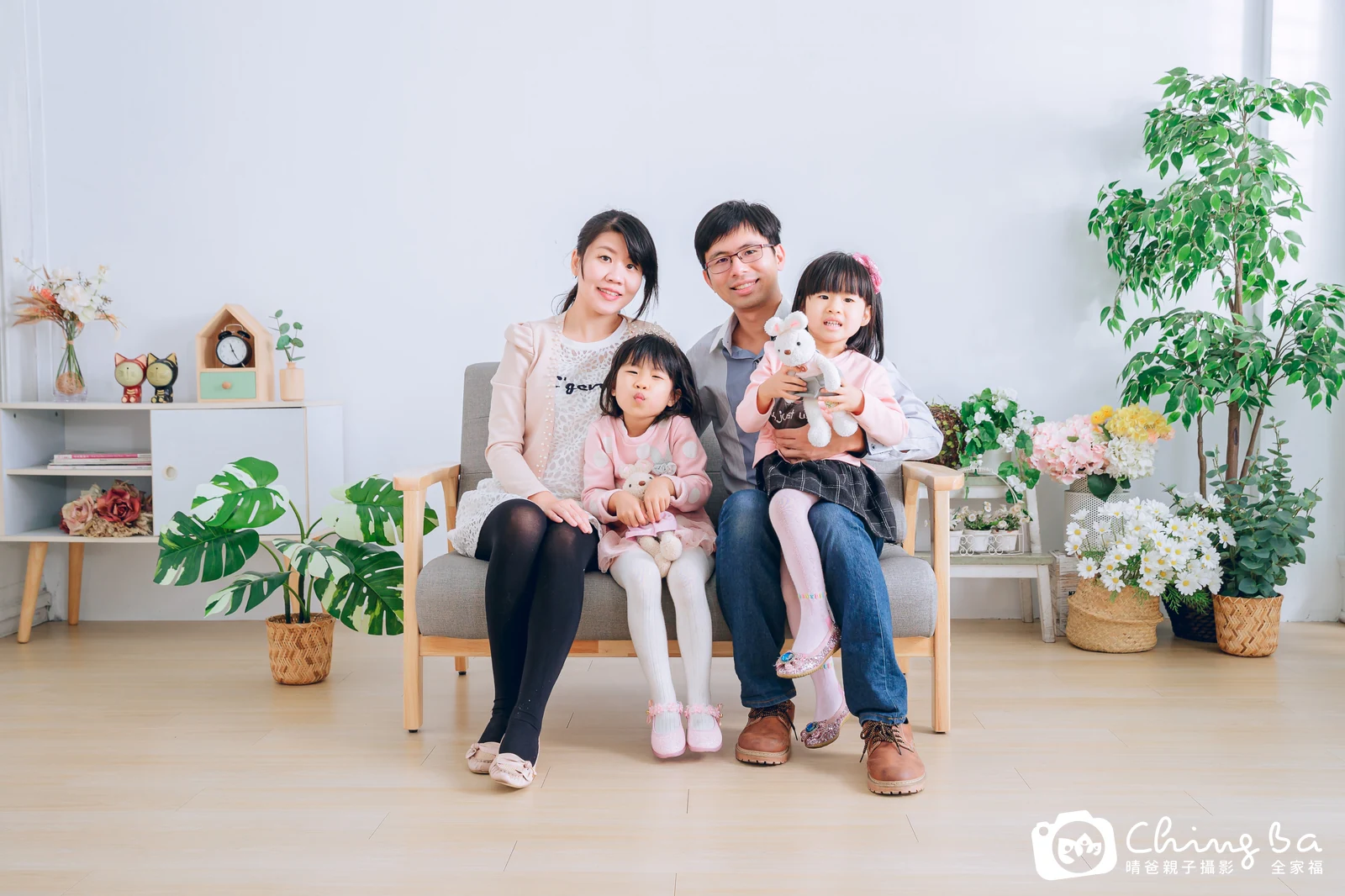 家族合照——晴爸親子攝影