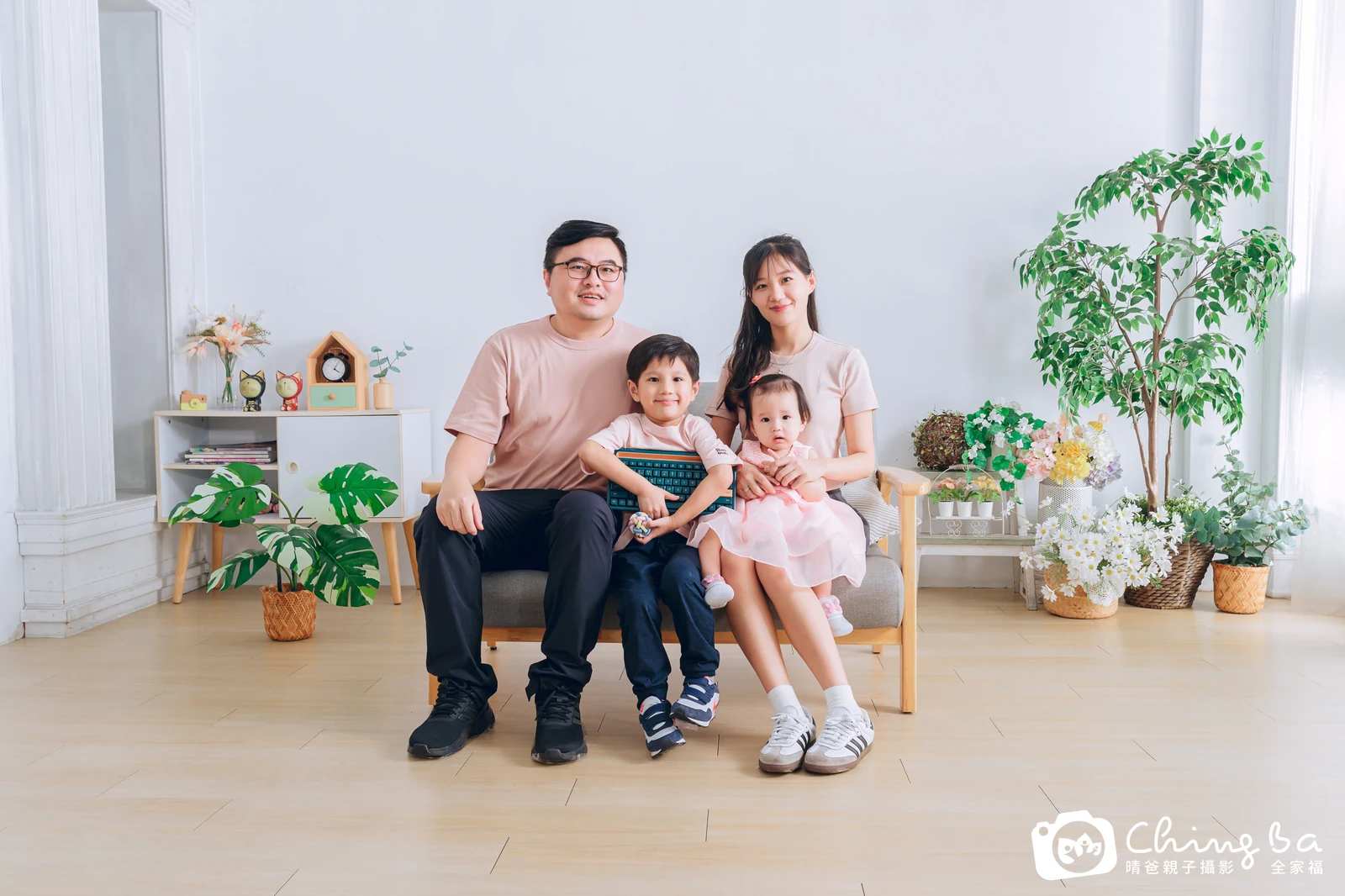 家族合照——晴爸親子攝影