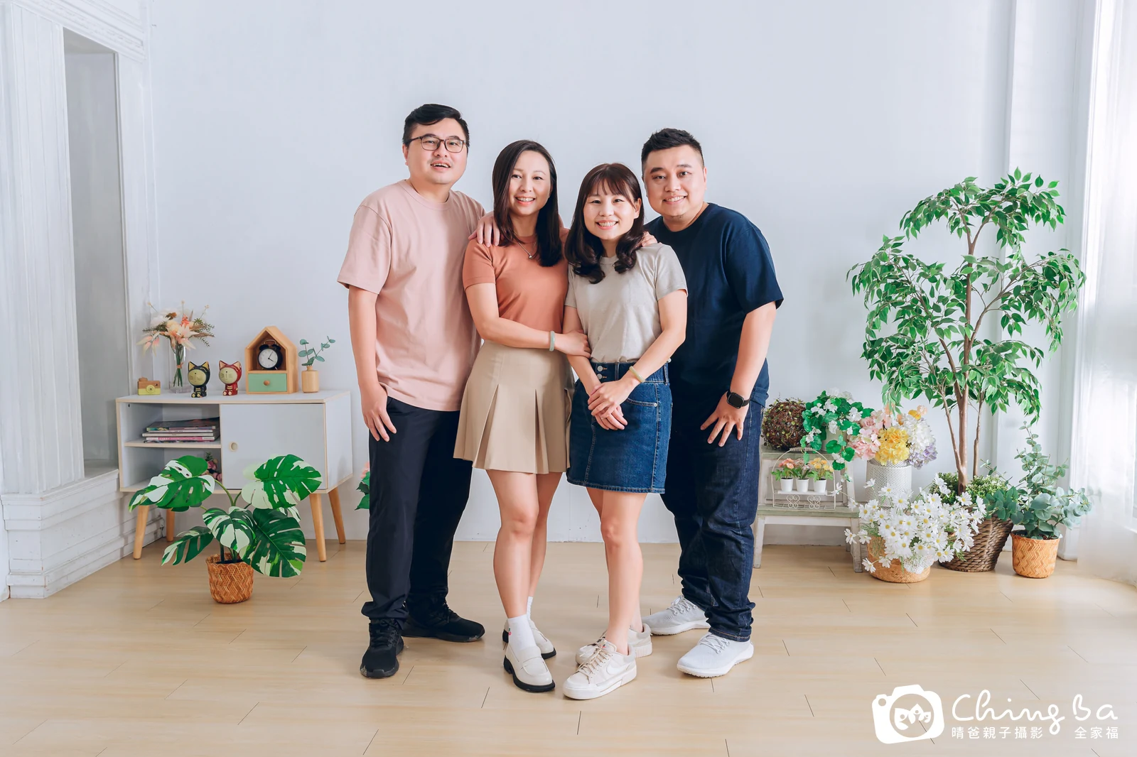 家族合照——晴爸親子攝影