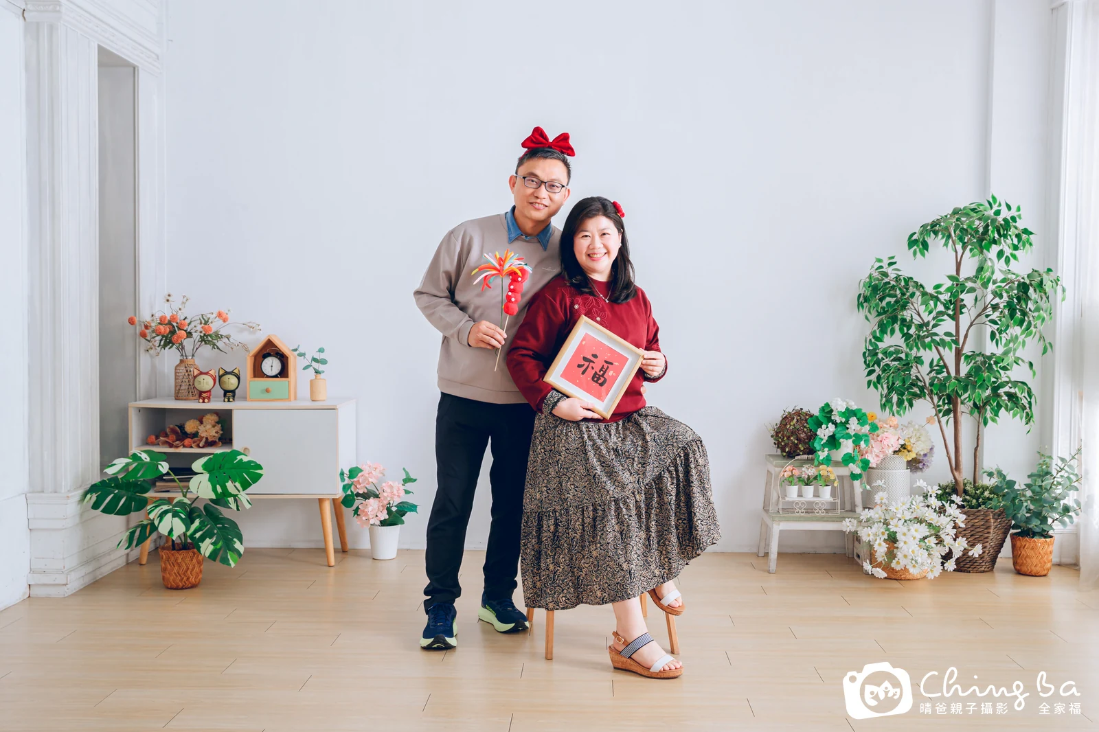家族合照——晴爸親子攝影