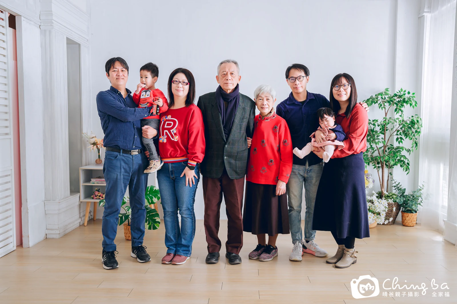 台中家族全家福攝影｜三代同堂
