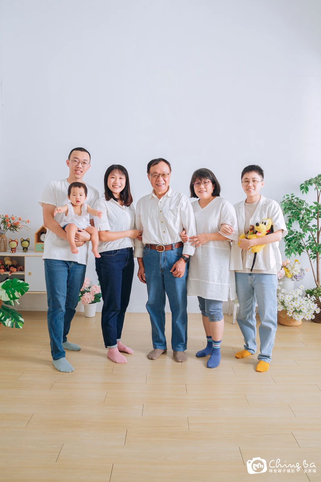 家族合照——晴爸親子攝影