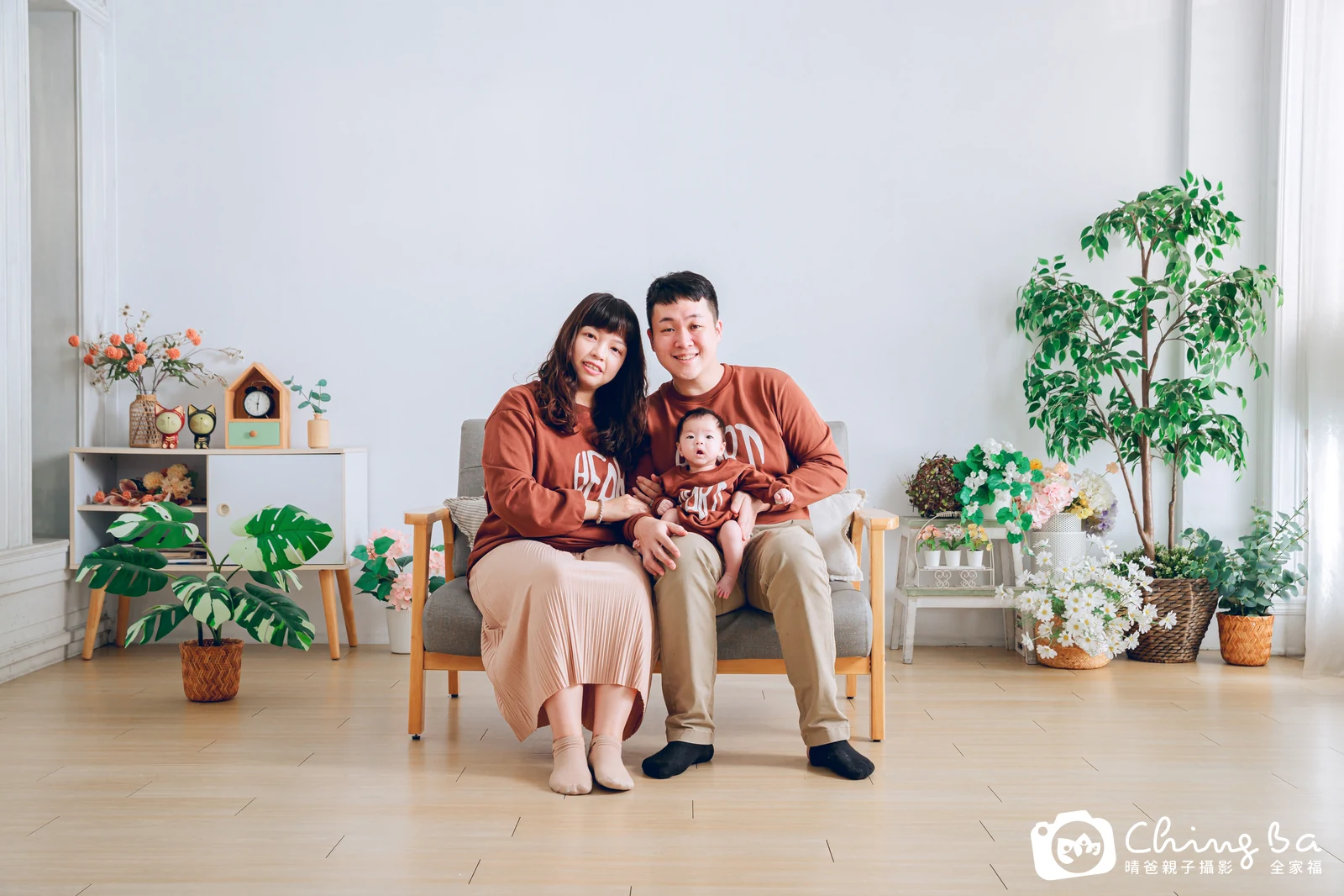 家族合照——晴爸親子攝影