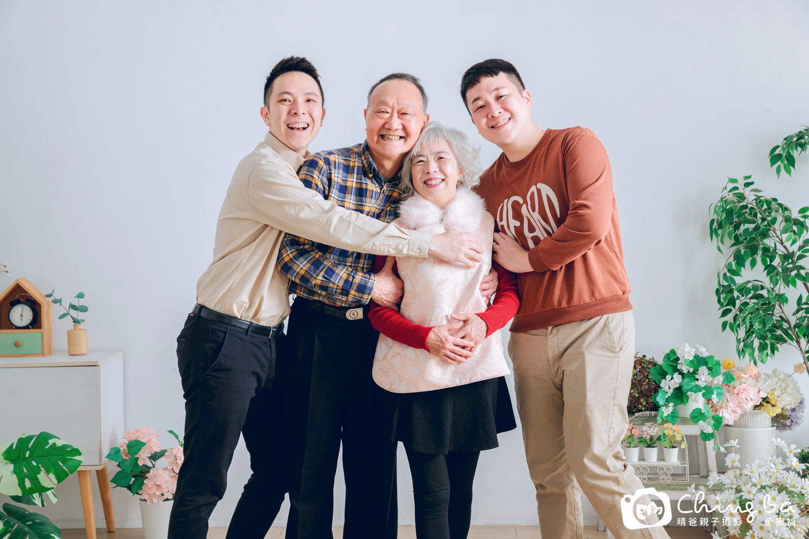 家族合照——晴爸親子攝影
