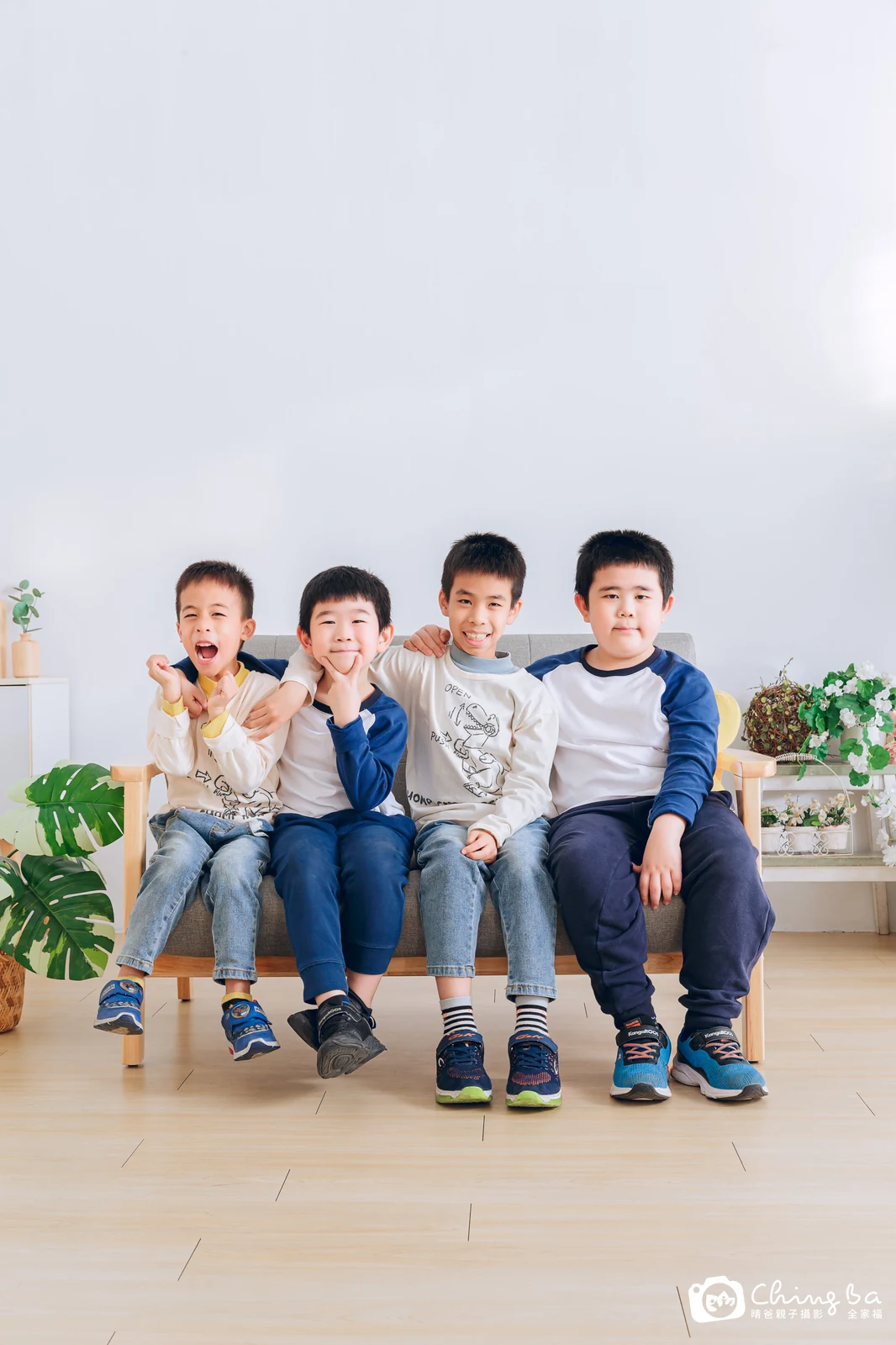 家族合照——晴爸親子攝影