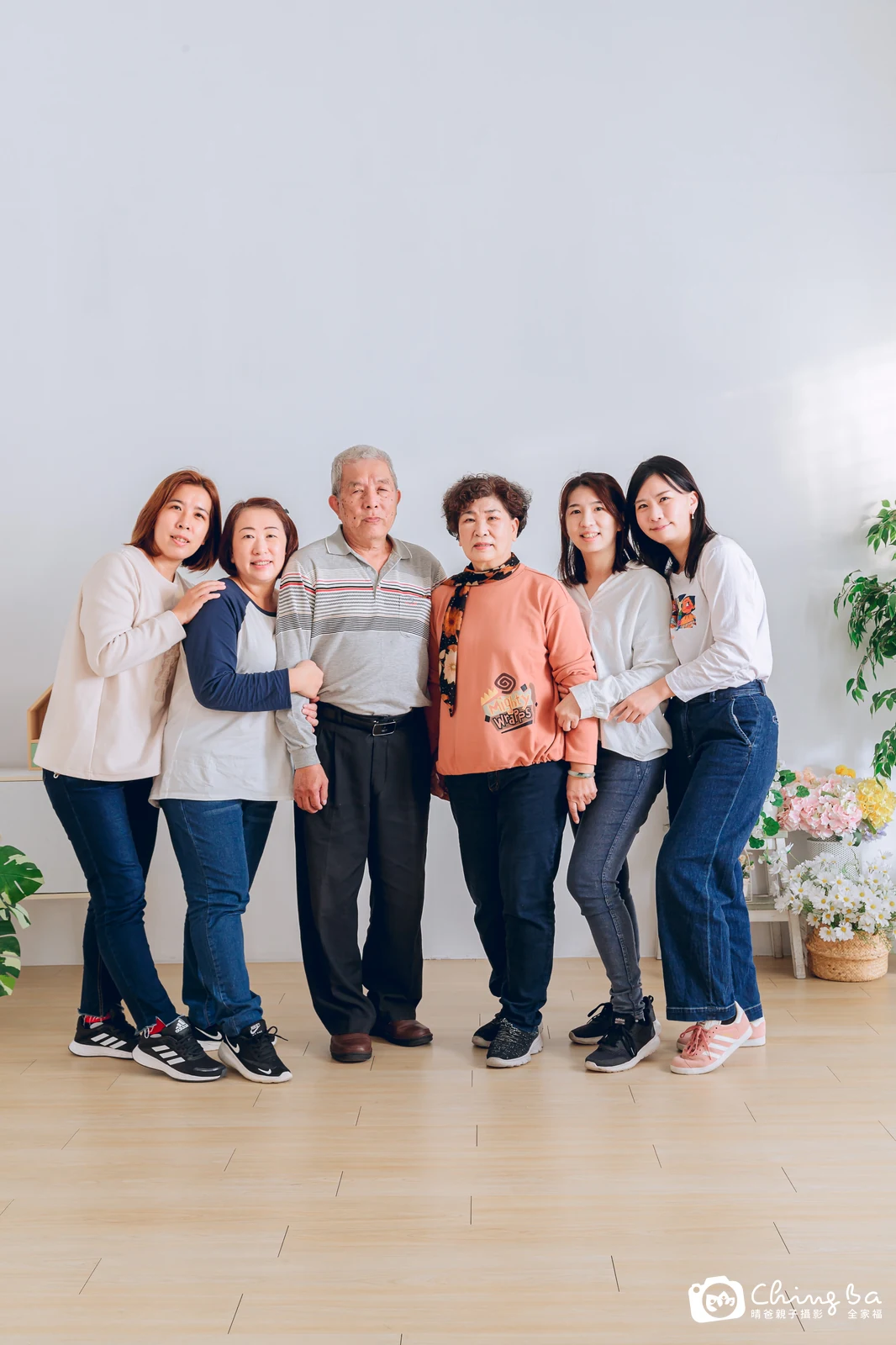 家族合照——晴爸親子攝影