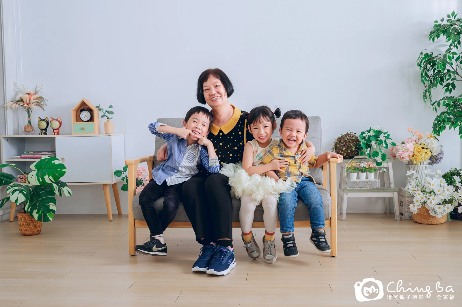 家族合照——晴爸親子攝影
