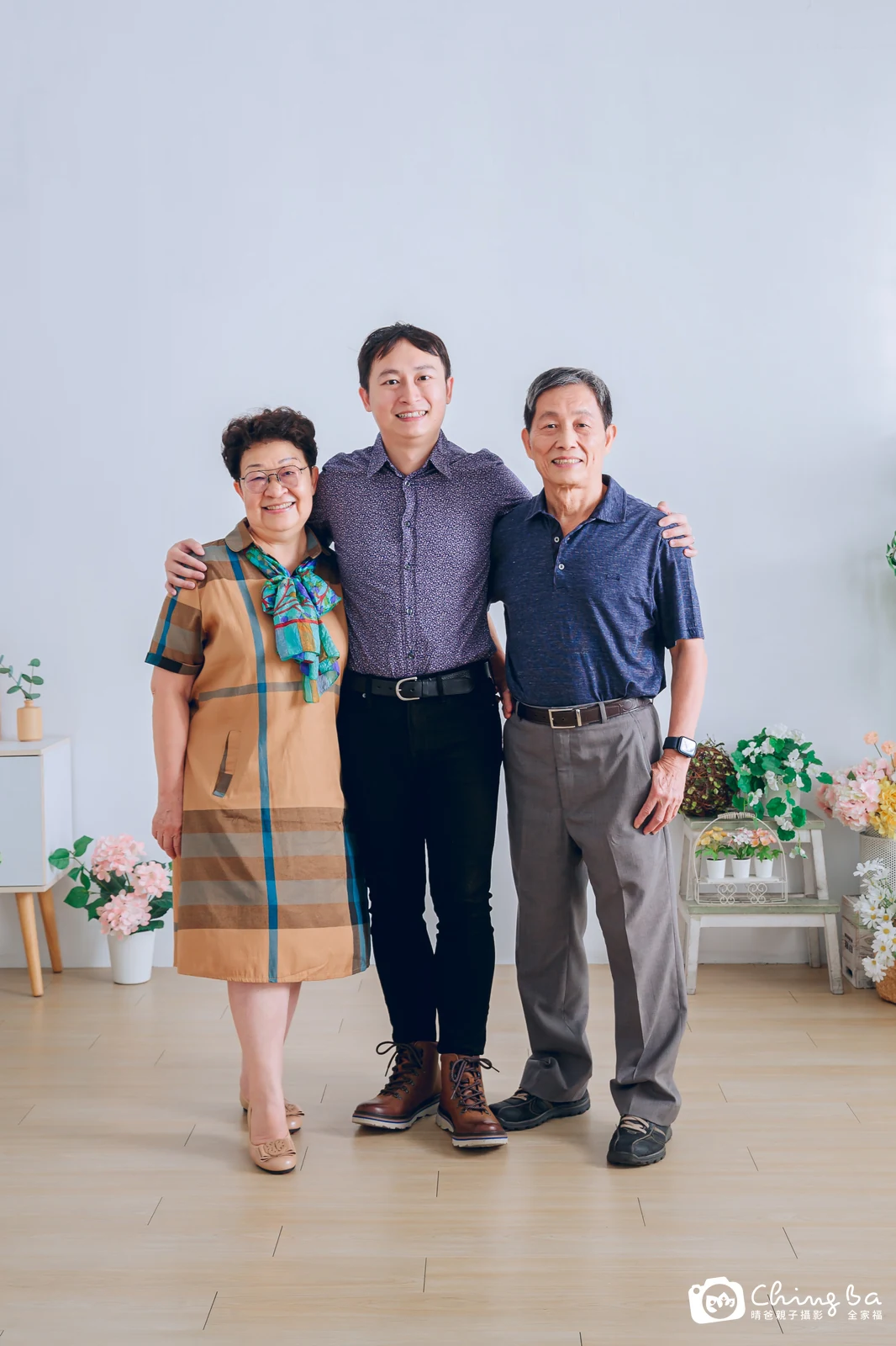 家族合照——晴爸親子攝影