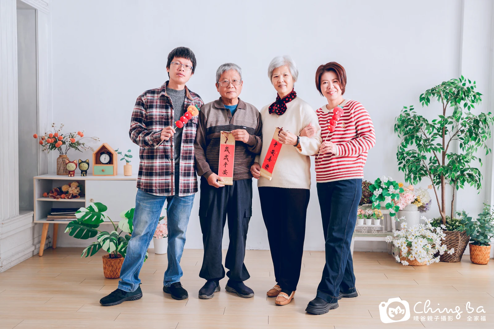 家族合照——晴爸親子攝影