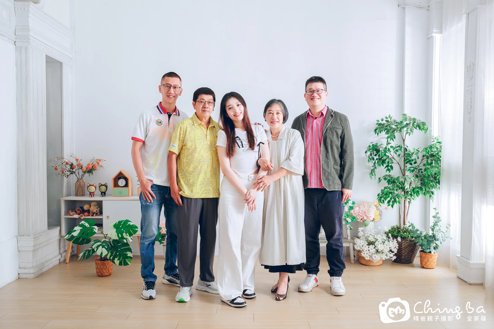 台中家族全家福攝影｜三代同堂