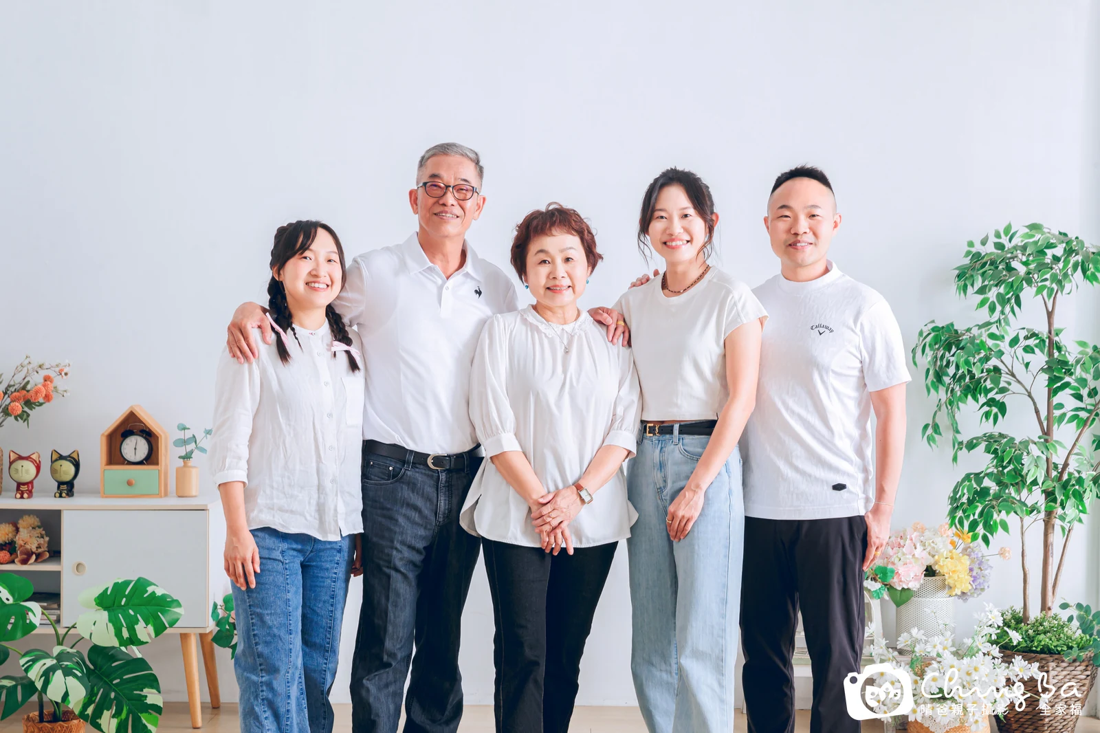 家族合照——晴爸親子攝影
